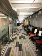 Interface Carpet tile install at WB Mason office 53 W 23 St