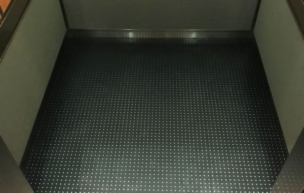 1140 Broadway Stainless steel Studded Rubber tiles