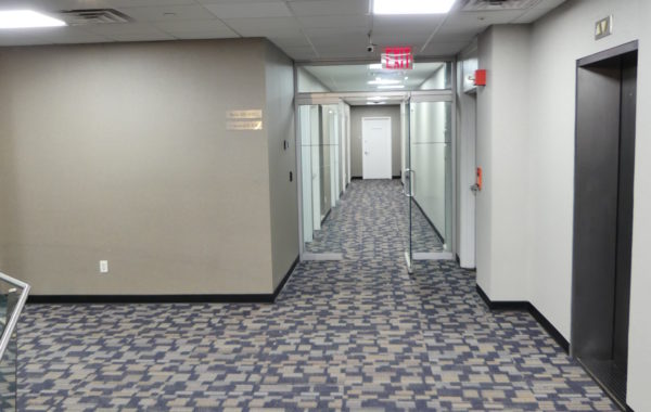 65 Broadway 8th floor corridor